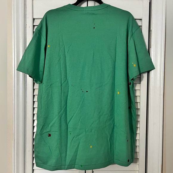 NWT Polo Ralph Lauren Classic Fit Big Pony Jersey T-Shirt with Paint Splatter - Picture 5 of 12
